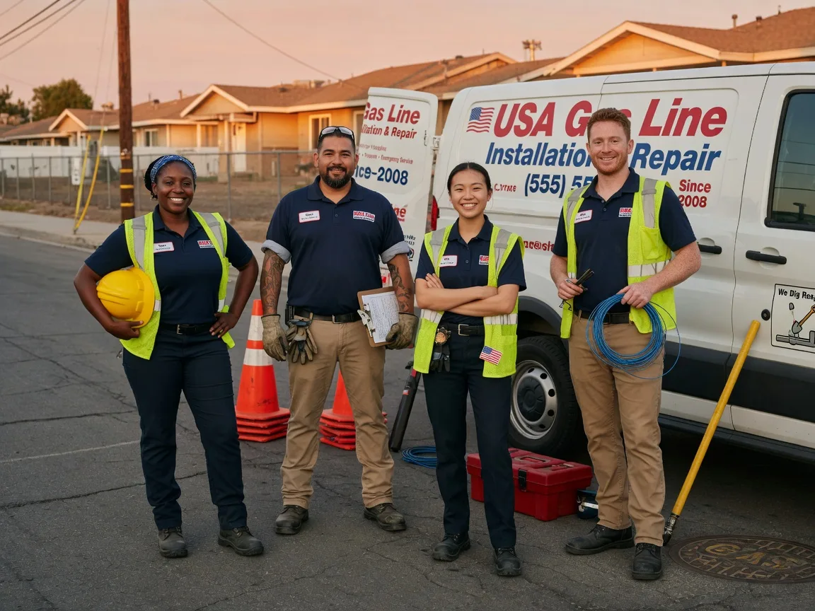 Gas Line Installation company in Dale, TX